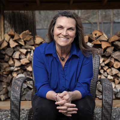 Portrait of Liisa Andreassen, founder of Echoes of the Forest